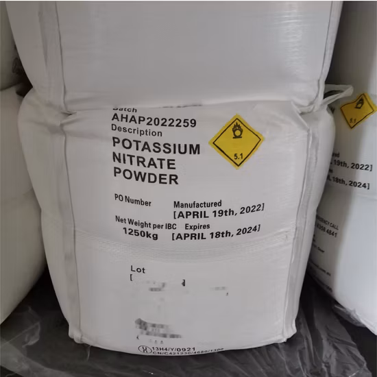 Fertilizzante di potassio al 99,4% Nitrato di potassio solubile in acqua al 100%.